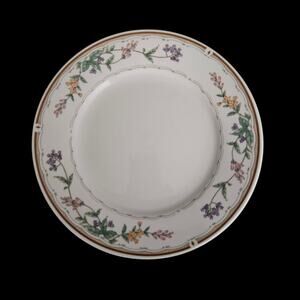 Bellegarden Salad Plates Set of 4 Floral Porcelain by Citation